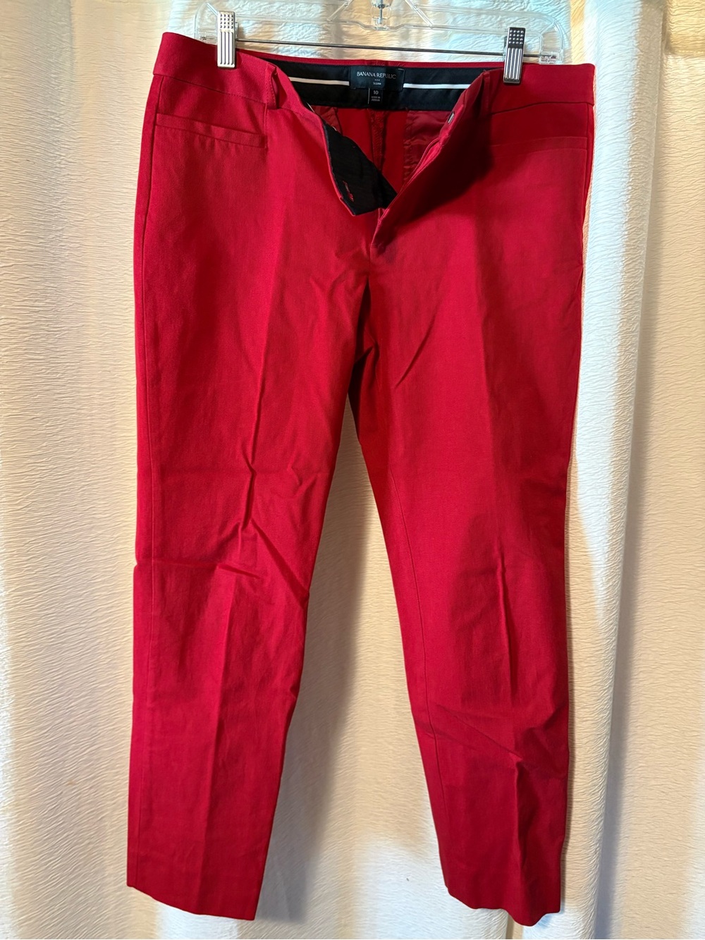Banana Republic Sloan Bright Red Women's Dress Pants